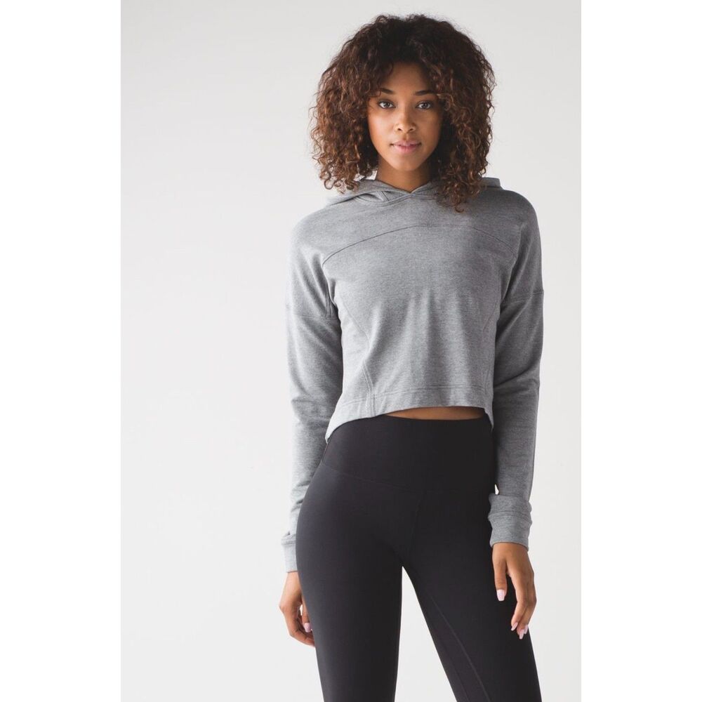 Lululemon Ceremony Pullover Heathered Mod Medium Grey